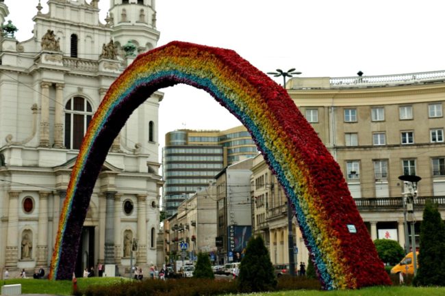 Regenbogen Warschau