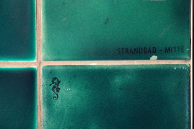 Kacheln Strandbad Mitte Berlin