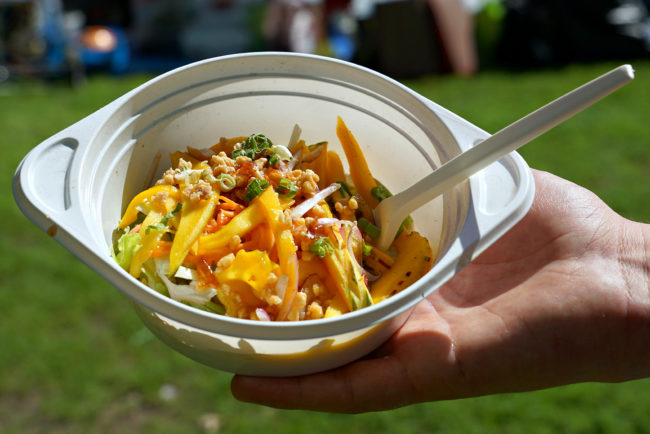 Ein leckerer Mango Salat