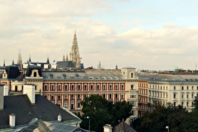 Aussicht Dachboden Wien