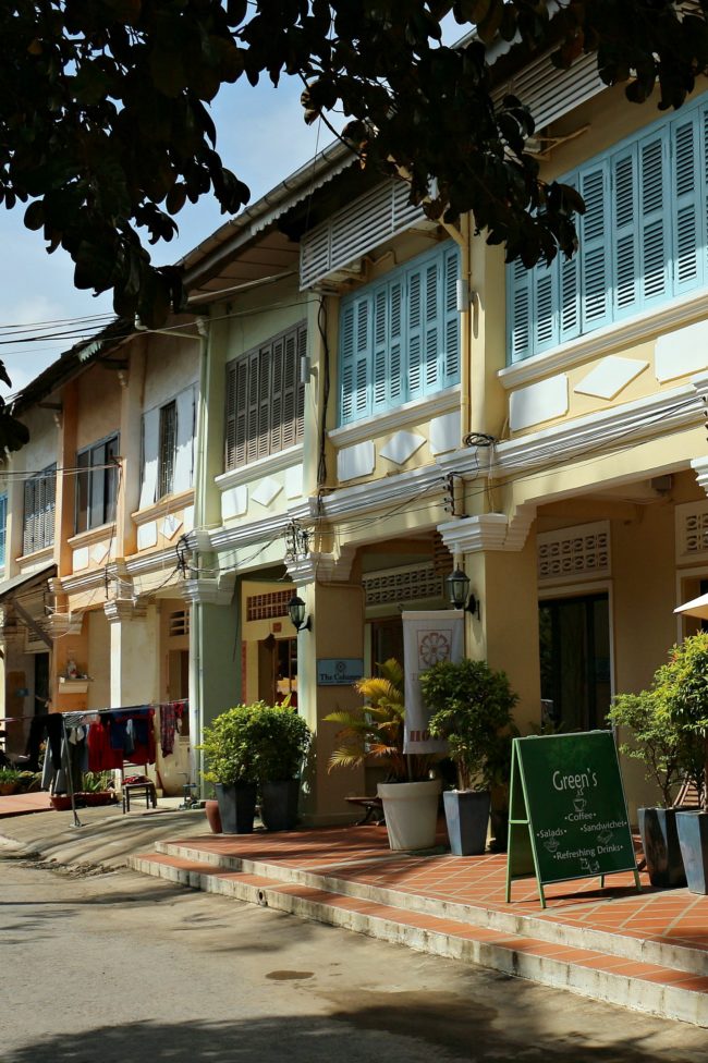kolonialhäuser kampot