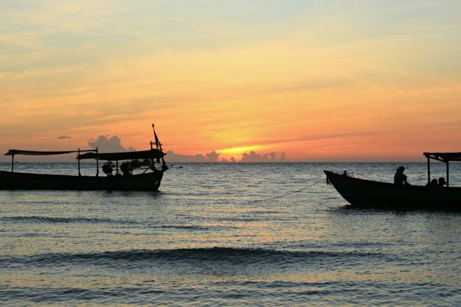sonnenuntergang koh rong