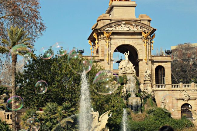 Wasserfall Park de la Ciutadella