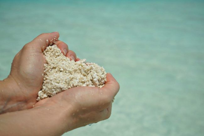 Sand Malediven