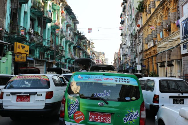 koloniales yangon